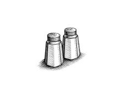 salt pepper shakers art